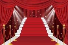 Red carpet background